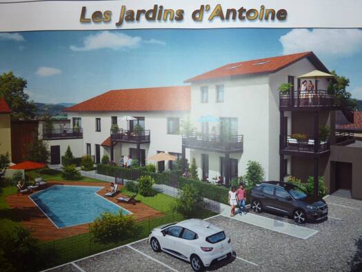 Appartement à vendre 219 000 € 3 pièces 2 chambres 61 m² Étage 1/2 Rillieux-la-Pape 69140