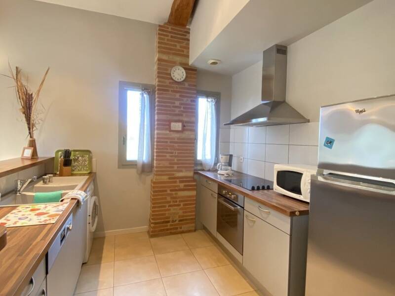 Maison à louer, 46m², VILLENEUVE LES BOULOC