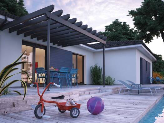 Terrain avec maison neuve à vendre 854 000 € 4 pièces 3 chambres 115 m² 1 000 m² de terrain La Plage-Bourg Biscarrosse 40600
