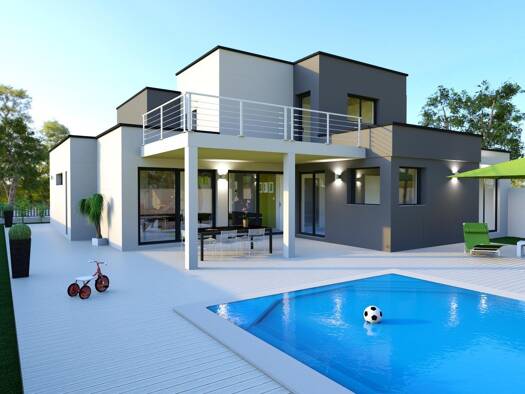 Terrain avec maison neuve à vendre 347 205 € 5 pièces 4 chambres 120 m² 4 331 m² de terrain Courcelles-Frémoy 21460