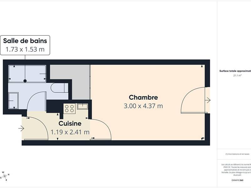 Maison à vendre, 21m², METZ