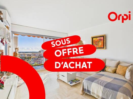 Appartement en viager occupé Bouquet 120 000 € 2 pièces 1 chambre 56 m² Étage 10/10 Cannes Marina-La Roubine Mandelieu-la-Napoule 06210