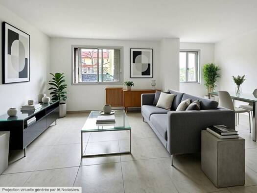 Appartement à vendre 237 000 € 4 pièces 2 chambres 63 m² RDC/10 Jean Macé Lyon 7ème arrondissement 69007