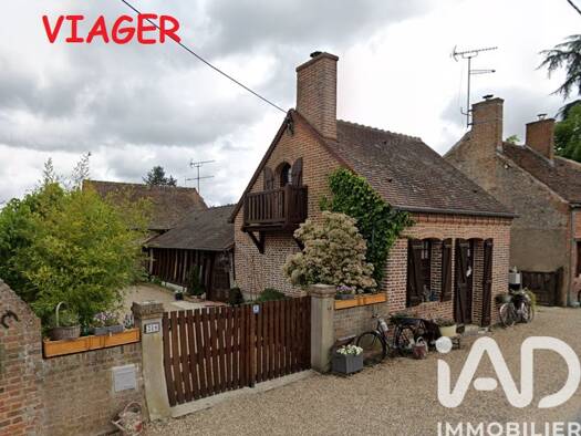 Maison en viager 72 000 € 6 pièces 3 chambres 111 m² 2 060 m² de terrain La Ferté-Beauharnais 41210