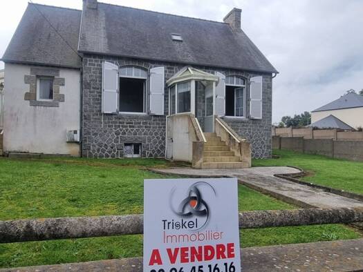 Maison à vendre 113 000 € 6 pièces 4 chambres 99 m² 885 m² de terrain L'Etang Bégard 22140