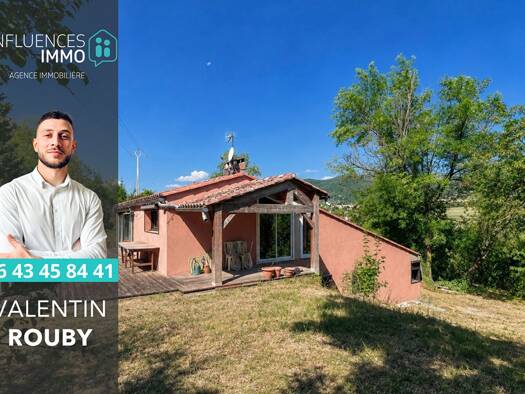 Maison à vendre 229 000 € 5 pièces 2 chambres 126 m² 4 500 m² de terrain Saint-Julien-en-Saint-Alban 07000