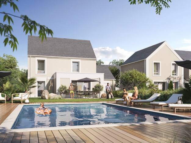 Maison à vendre - neuf 303 000 € 5 pièces 94,8 m² dès le 31/12/2027 Notre-Dame-d'Oé 37390
