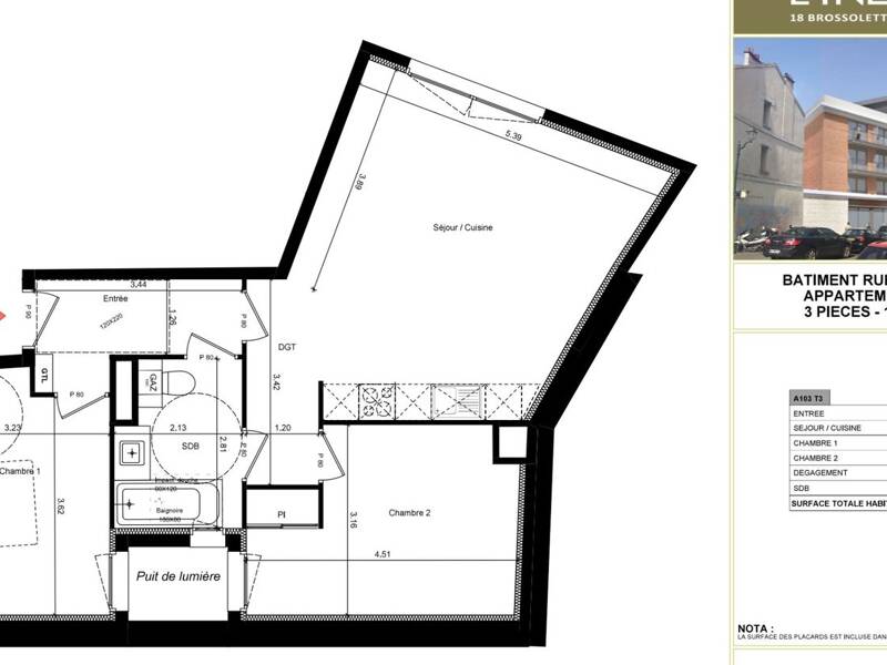 Maison à louer, 64m², ASNIERES SUR SEINE