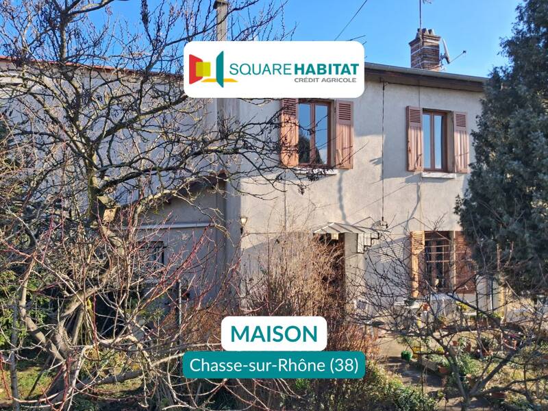 Maison à vendre, 65m², CHASSE SUR RHONE