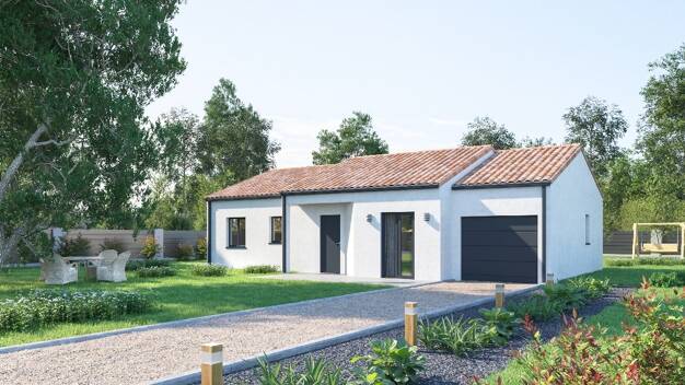 Maison neuve à vendre 183 000 € 4 pièces 3 chambres 84 m² 1 100 m² de terrain Champcevinel 24750