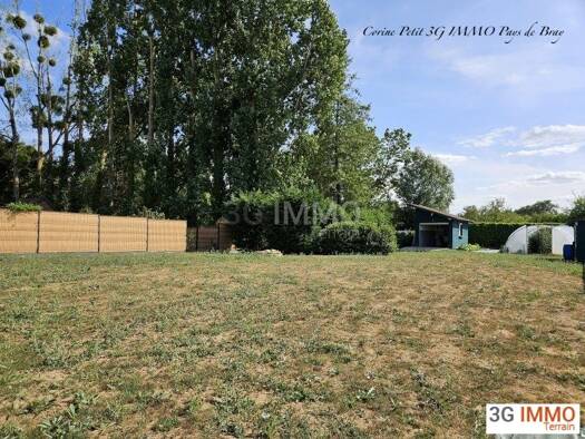 Terrain constructible à vendre 85 000 € 907 m² de terrain Espaubourg 60650