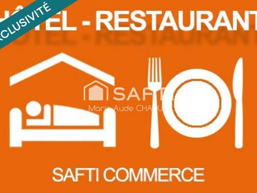 Hôtel à vendre Fonds de commerce 755 000 € 2 pièces 400 m² d'espace de restauration Vallon-Pont-d'Arc 07150