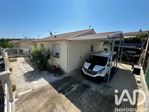 Maison de plain-pied à vendre 253 000 € 3 pièces 2 chambres 82 m² 346 m² de terrain Fleury 11560