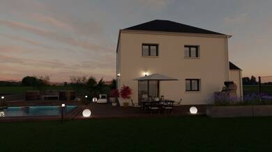 Terrain avec maison neuve à vendre 228 722 € Saint-Brandan 22800