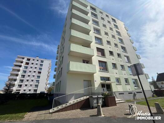 Appartement à vendre 71 000 € 3 pièces 2 chambres 64 m² 2ème étage Centre-Léon Bourgeois Châlons-en-Champagne 51000
