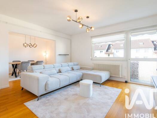 Appartement à vendre 164 500 € 4 pièces 2 chambres 74 m² 2ème étage Devant les Ponts Metz 57050