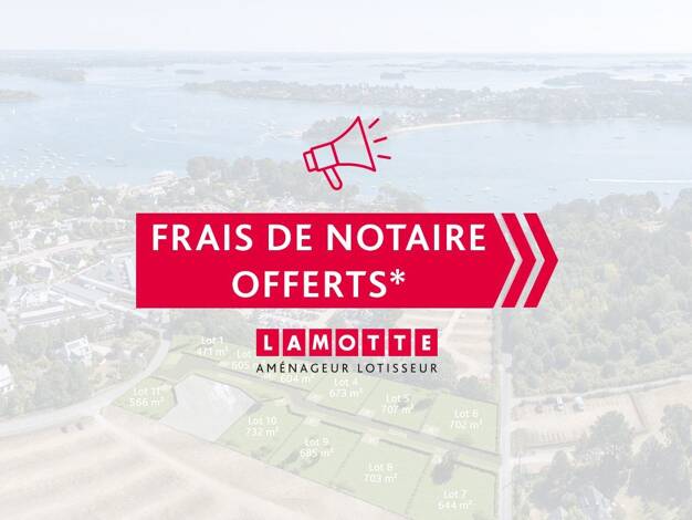 Terrain à vendre - neuf 349 000 € 605 m² de terrain Baden 56870