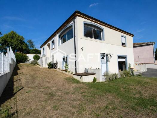 Maison de plain-pied à vendre 245 000 € 6 pièces 4 chambres 144 m² 1 118 m² de terrain Saint-Julien-du-Puy 81440