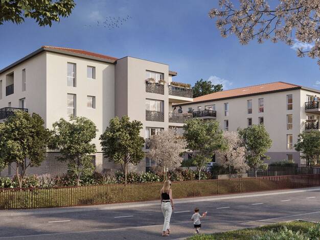 Appartement à vendre - neuf 253 400 € 4 pièces 78,9 m² 3 étages dès le 31/03/2028 Nord Jassans-Riottier 01480