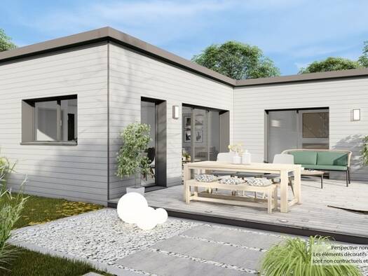 Terrain avec maison neuve à vendre 277 044 € 5 pièces 3 chambres 95 m² 1 143 m² de terrain Vaudreuille 31250