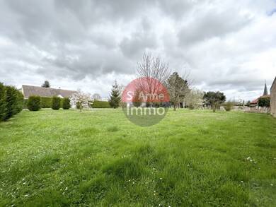 Terrain constructible à vendre 39 900 € 1 320 m² de terrain Gruny 80700