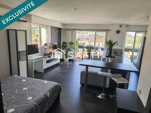 Appartement à vendre 159 600 € 1 pièce 35 m² Étage 5/5 Brusquet-Retenaou-Devens Vallauris 06220