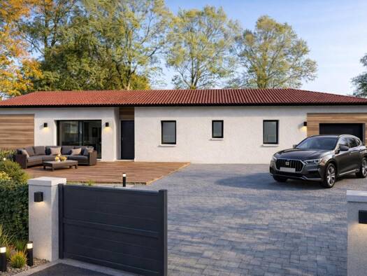 Terrain avec maison neuve à vendre 454 000 € 5 pièces 4 chambres 110 m² 1 000 m² de terrain Ondres 40440