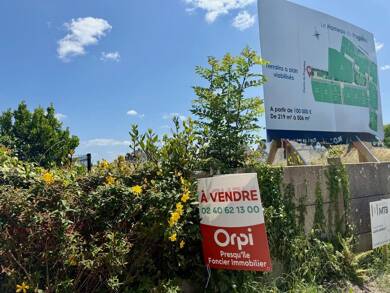 Terrain constructible viabilisé à vendre 258 750 € 506 m² de terrain Kerjeanne Guérande 44350