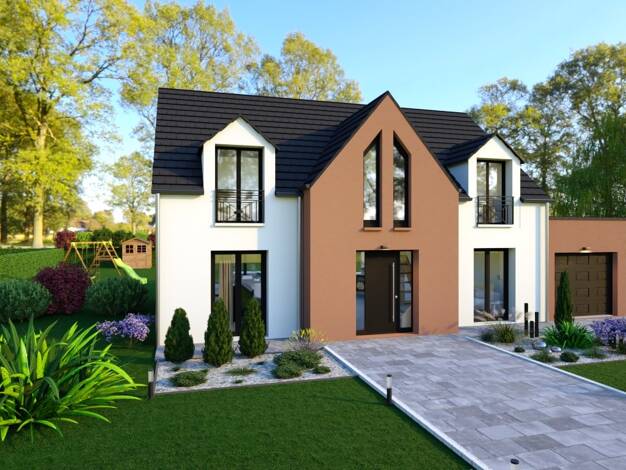 Terrain avec maison neuve à vendre 382 000 € 4 pièces 3 chambres 133,7 m² 314 m² de terrain Centre Arpajon 91290