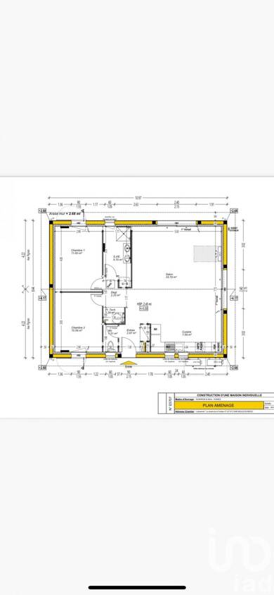 Maison à vendre 266 000 € 4 pièces 2 chambres 80 m² 469 m² de terrain Moulis-en-Médoc 33480