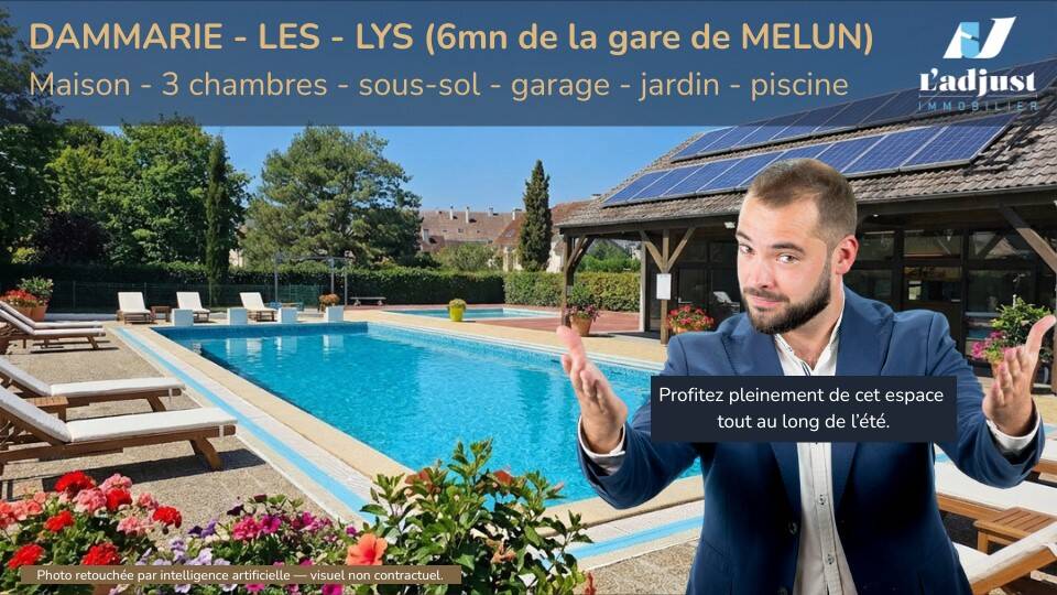 Maison à vendre, 88m², DAMMARIE LES LYS