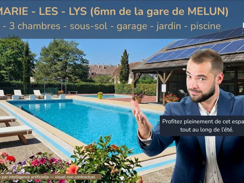 Maison à vendre, 88m², DAMMARIE LES LYS