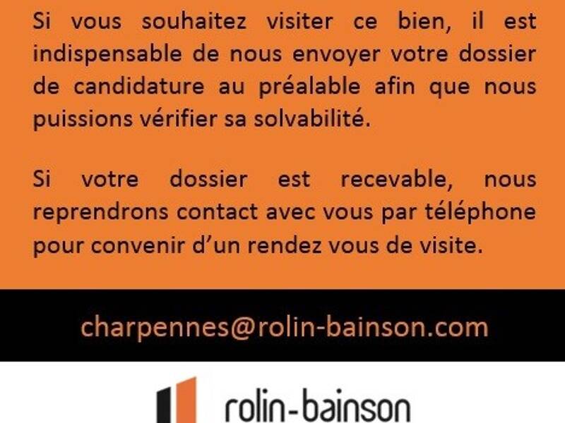 Maison à louer, 53m², LYON 3E