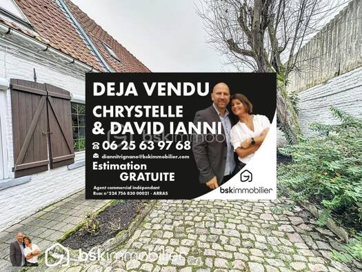 Ferme à vendre 230 000 € 7 pièces 4 chambres 180 m² Perdsemence Oignies 62590