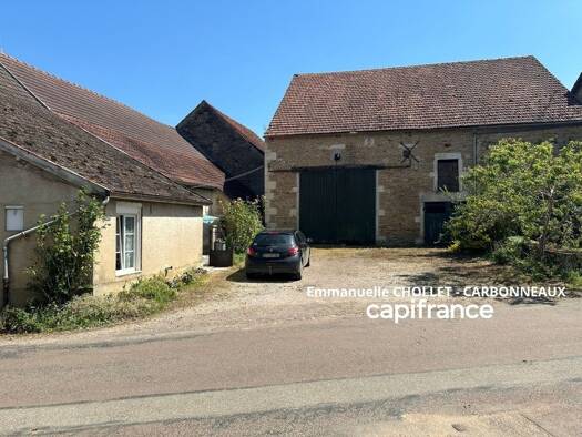 Maison de plain-pied à vendre 135 000 € 5 pièces 3 chambres 113 m² 1 083 m² de terrain Thorey-sous-Charny 21350