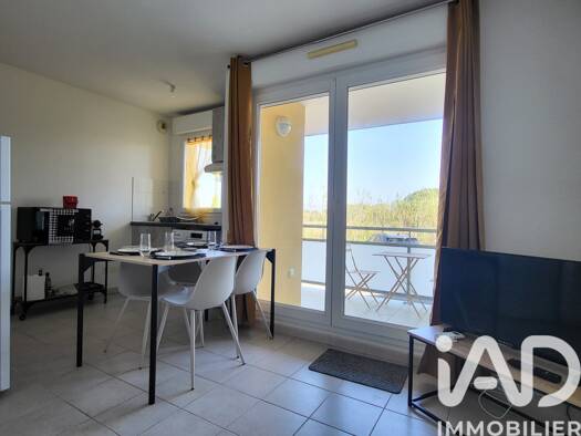 Appartement à vendre 135 000 € 2 pièces 1 chambre 36 m² RDC/2 Etangs et Plages Marseillan 34340