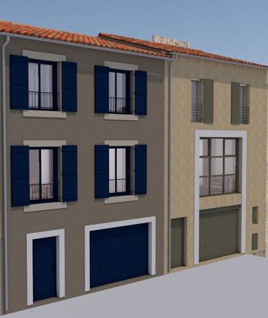 Maison de ville à vendre - Neuf 200 000 € 4 pièces 3 chambres 87,4 m² Centre Ville Carcassonne 11000