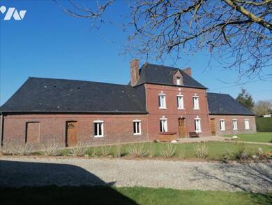 Maison à vendre 335 360 € 5 pièces 3 chambres 165 m² 6 852 m² de terrain Tocqueville en Caux 76730