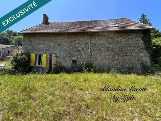 Maison à vendre 76 000 € 4 pièces 3 chambres 98 m² 410 m² de terrain La Villetelle 23260