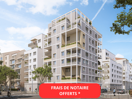 Appartement à vendre - neuf 199 000 € 1 pièce 30,92 m² dès le 31/03/2028 Girondins Lyon 7ème arrondissement 69007