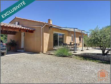 Villa à vendre 359 000 € 4 pièces 3 chambres 100 m² 1 000 m² de terrain Régusse 83630