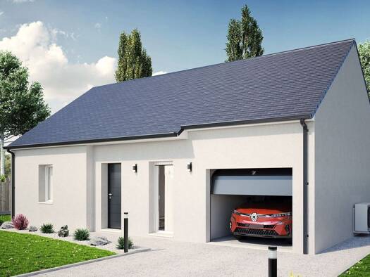 Terrain avec maison neuve à vendre 168 523 € 3 pièces 2 chambres 62 m² 501 m² de terrain Bellevigne-en-Layon 49380