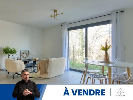 Appartement à vendre 199 900 € 2 pièces 1 chambre 50 m² RDC/1 Seyssuel 38200