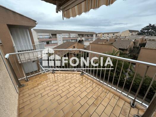 Appartement à louer 530 € 2 pièces 1 chambre 27,6 m² 2ème étage Etangs et Plages Marseillan 34340