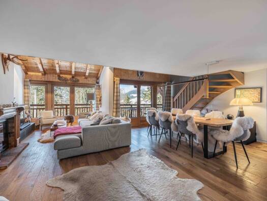 Duplex à vendre 1 490 000 € 5 pièces 4 chambres 127 m² Étage 2/2 Megève 74120