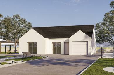 Maison de plain-pied à vendre 376 000 € 3 pièces 2 chambres 93 m² 540 m² de terrain Varennes-Jarcy 91480