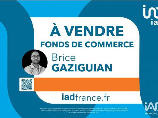 Local commercial à vendre 198 000 € 260 m² de surface de vente Bayard Gap 05000