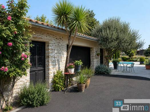 Maison à vendre 470 000 € 3 pièces 2 chambres 98 m² 1 651 m² de terrain Salles 33770