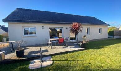 Maison de plain-pied à vendre 339 000 € 4 pièces 3 chambres 130 m² 700 m² de terrain Pluguffan 29700