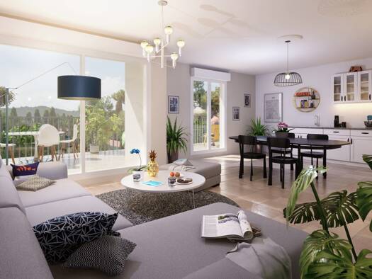 Appartement à vendre - neuf 230 000 € 2 pièces 1 chambre 47,4 m² dès le 31/12/2026 Extension Années 50-70 A Brignoles 83170